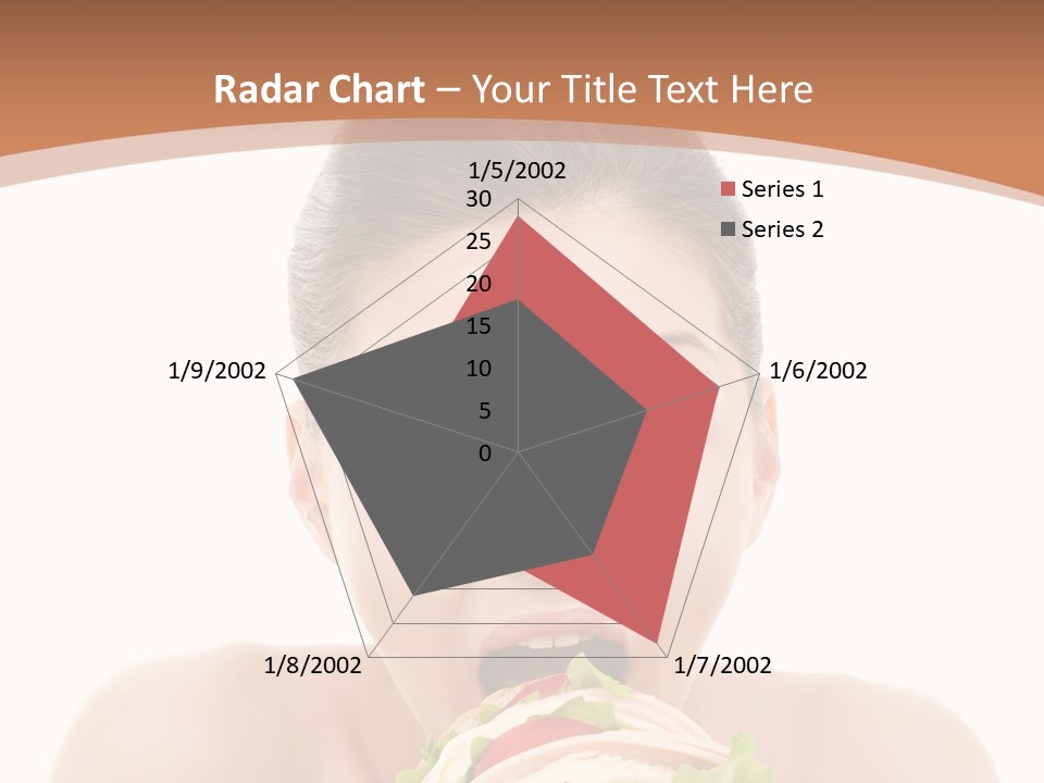 Big Female Fast PowerPoint Template