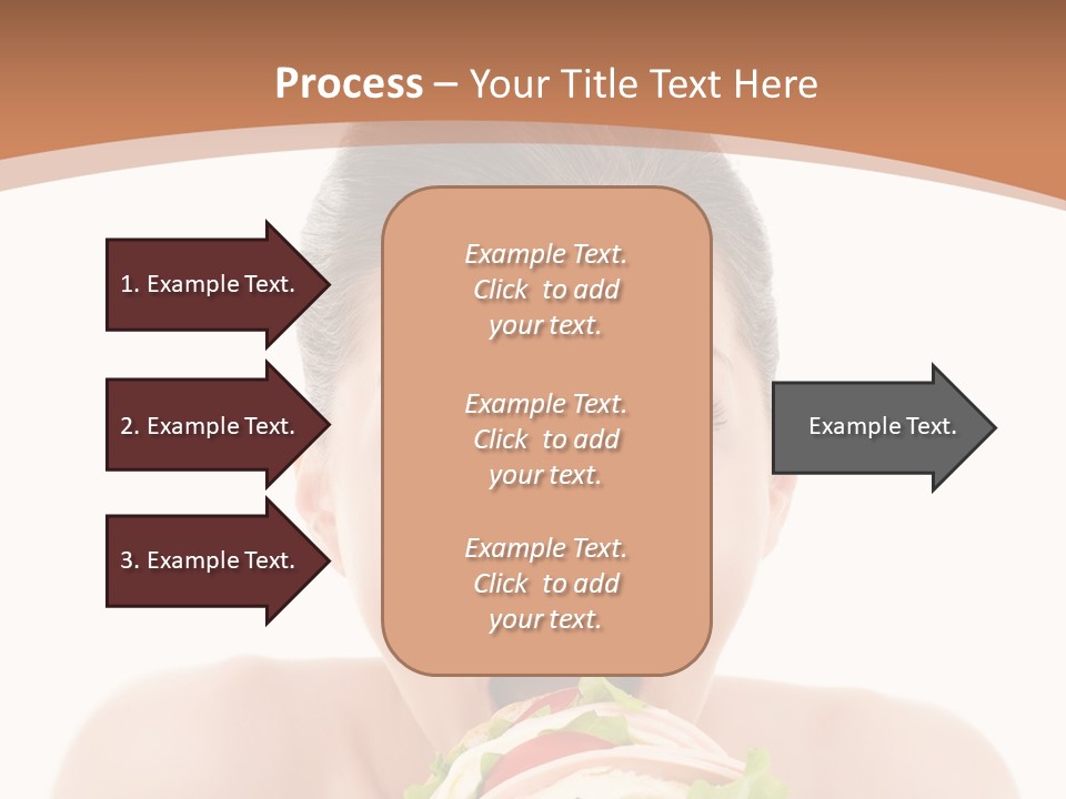 Big Female Fast PowerPoint Template