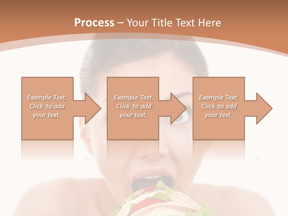 Big Female Fast PowerPoint Template