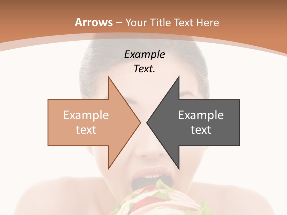 Big Female Fast PowerPoint Template