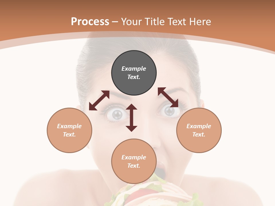 Big Female Fast PowerPoint Template