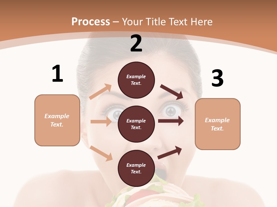 Big Female Fast PowerPoint Template