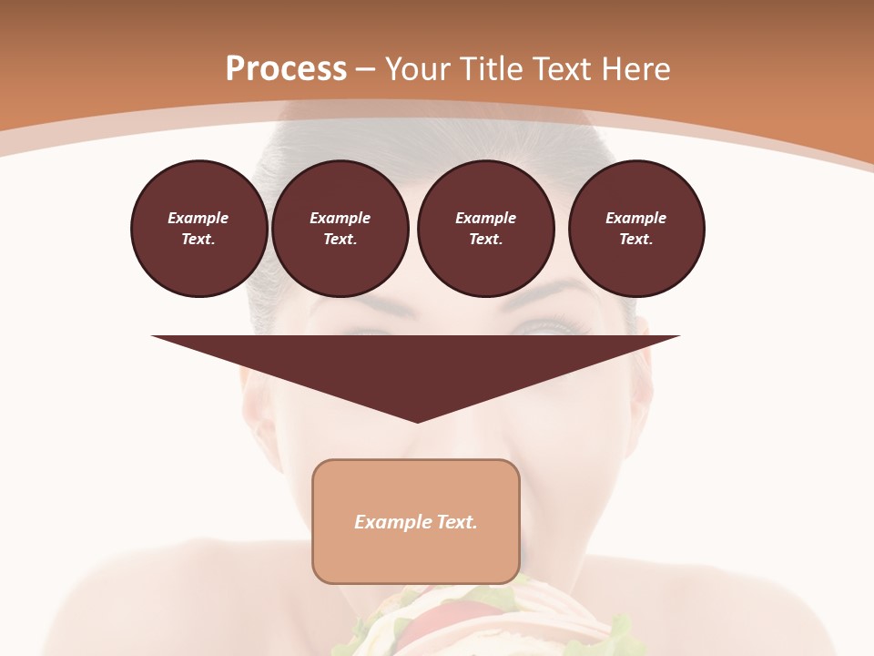 Big Female Fast PowerPoint Template