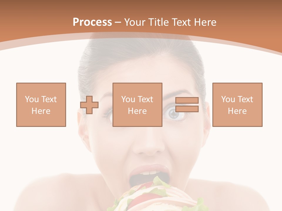 Big Female Fast PowerPoint Template