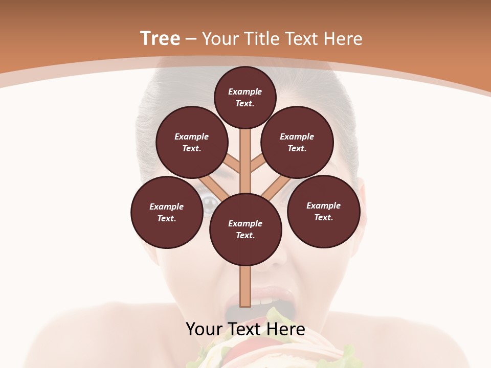 Big Female Fast PowerPoint Template