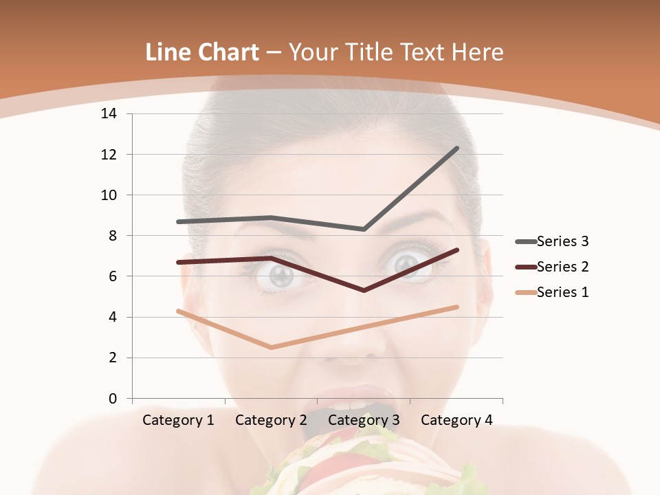 Big Female Fast PowerPoint Template