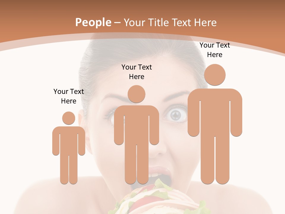 Big Female Fast PowerPoint Template