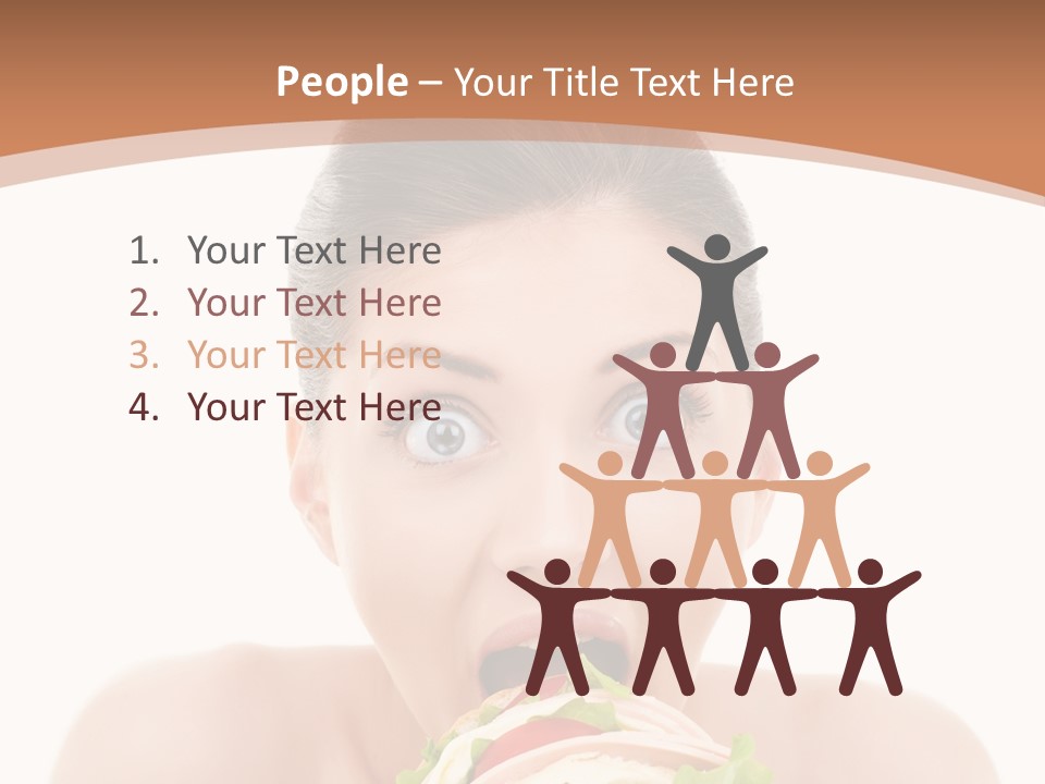 Big Female Fast PowerPoint Template