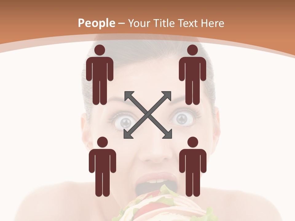 Big Female Fast PowerPoint Template