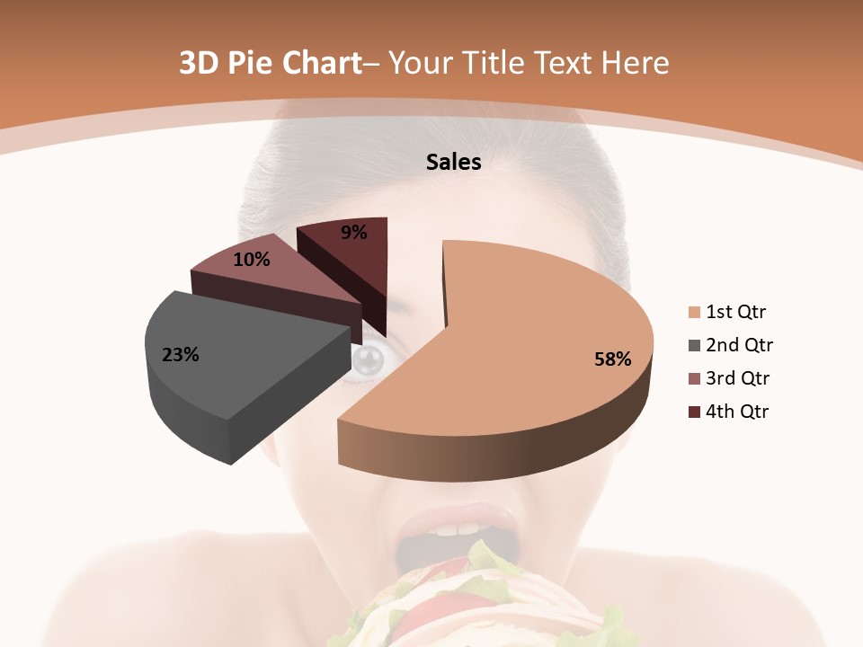 Big Female Fast PowerPoint Template