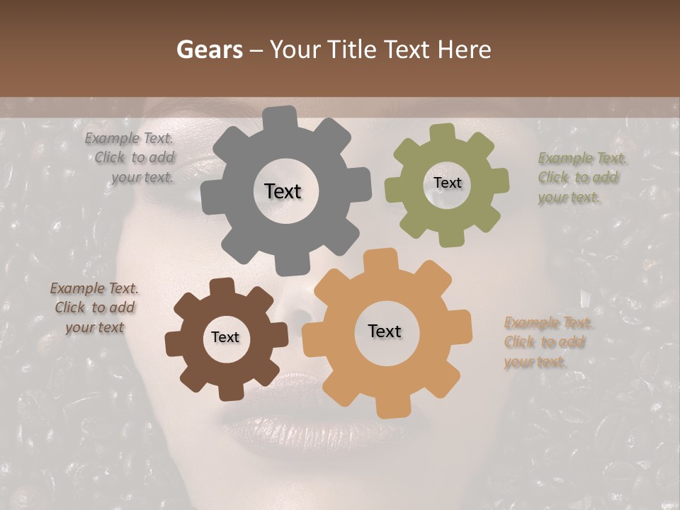 Grain Young Seed PowerPoint Template