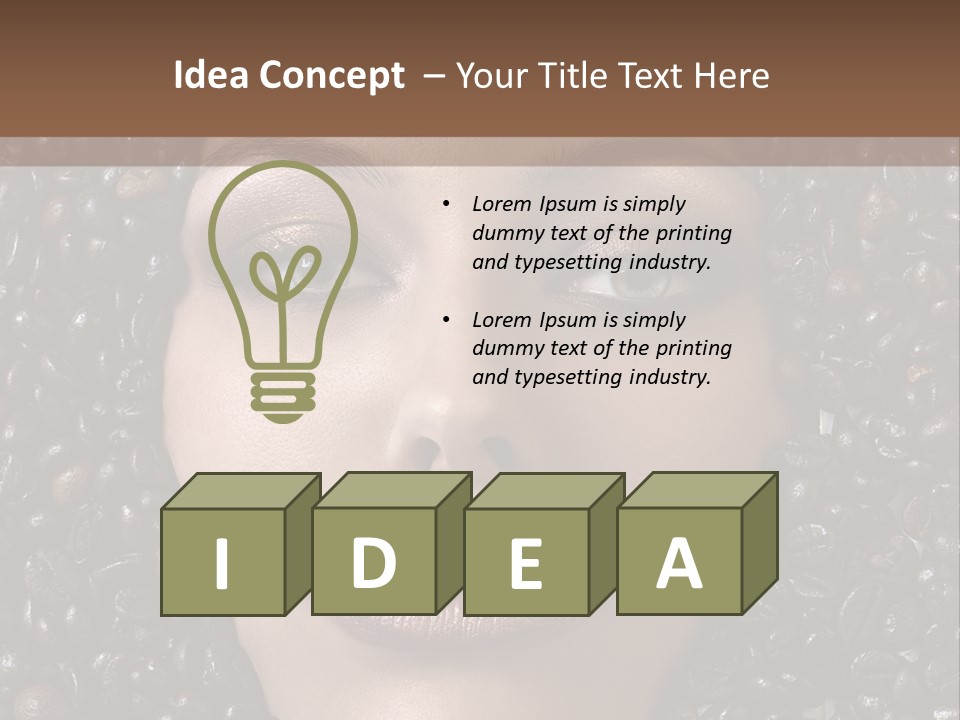 Grain Young Seed PowerPoint Template