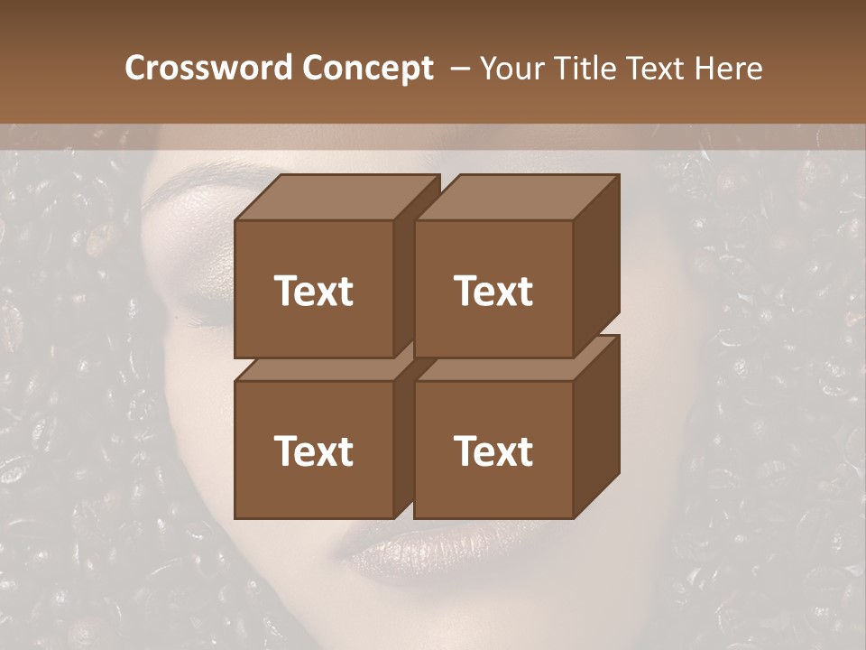Eyes Make Up Vogue PowerPoint Template