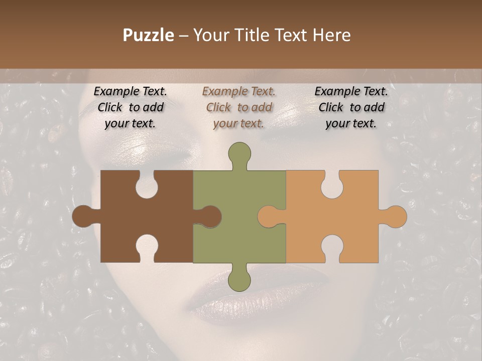 Eyes Make Up Vogue PowerPoint Template