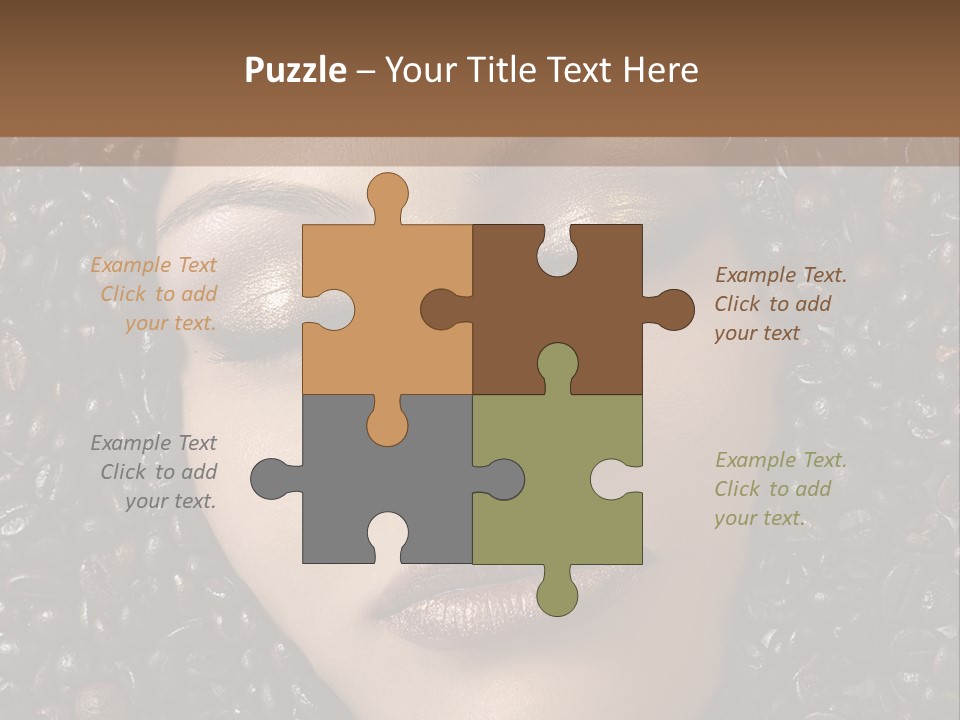 Eyes Make Up Vogue PowerPoint Template