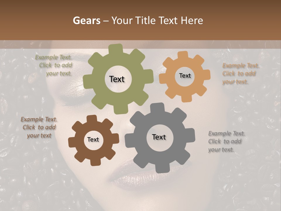 Eyes Make Up Vogue PowerPoint Template