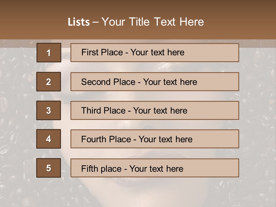 Eyes Make Up Vogue PowerPoint Template