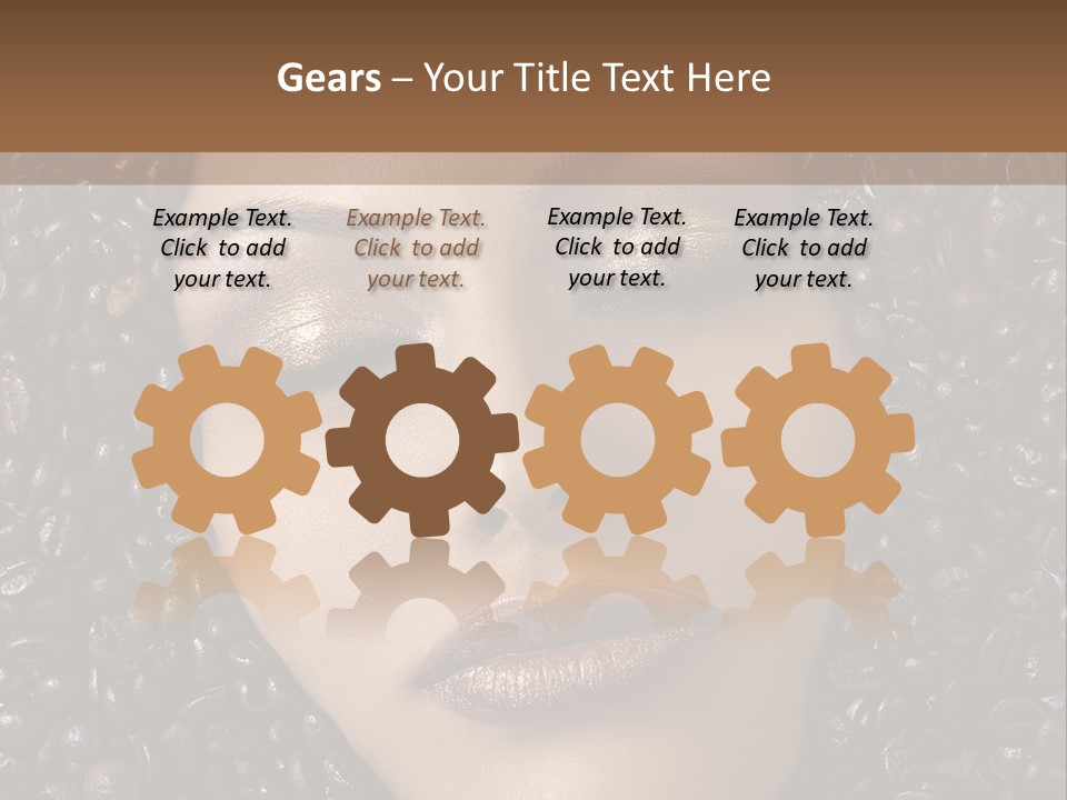 Eyes Make Up Vogue PowerPoint Template