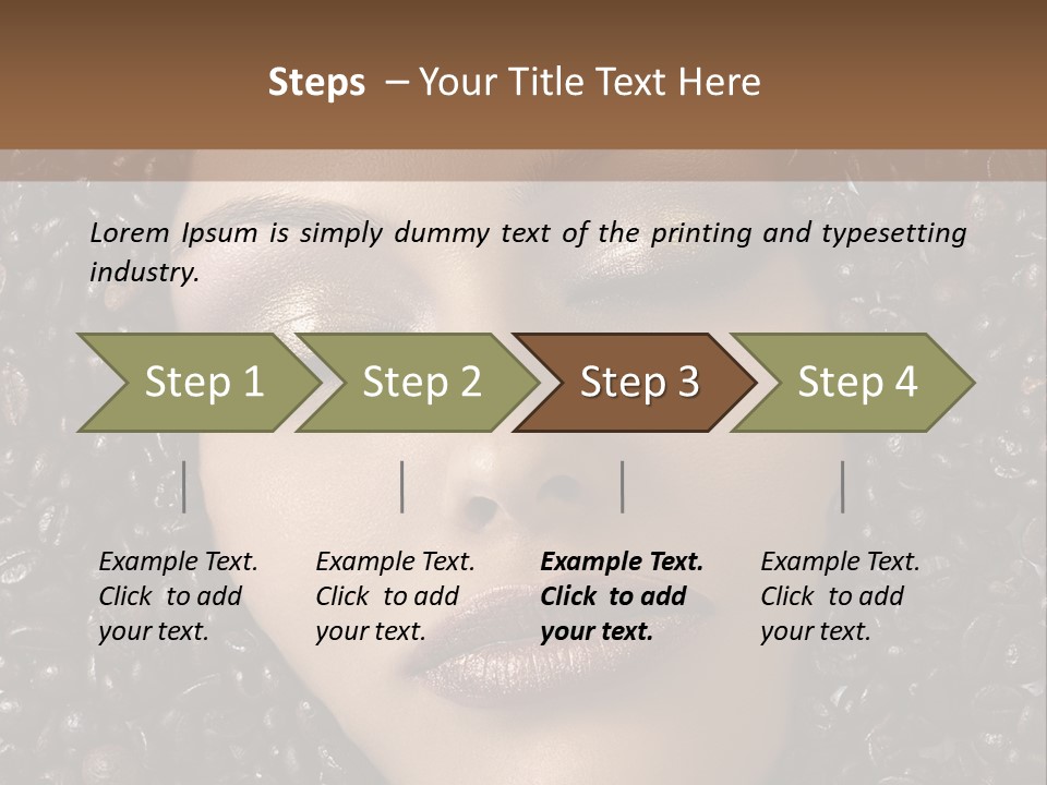 Eyes Make Up Vogue PowerPoint Template