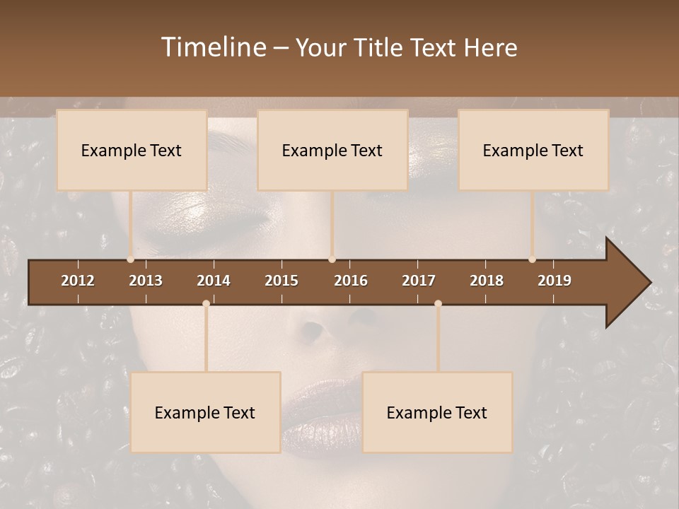 Eyes Make Up Vogue PowerPoint Template