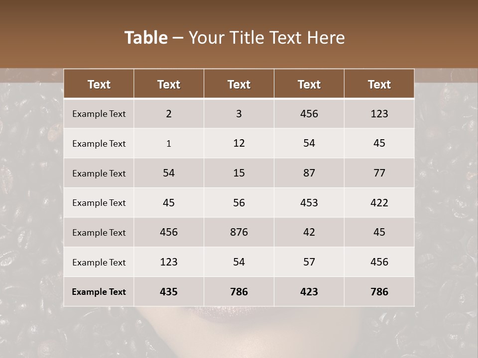 Eyes Make Up Vogue PowerPoint Template