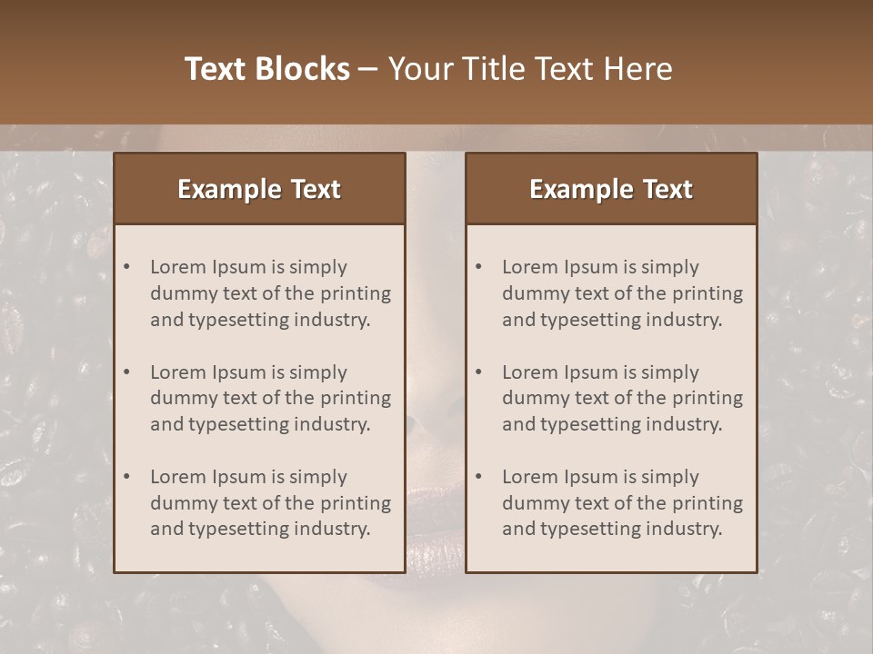 Eyes Make Up Vogue PowerPoint Template