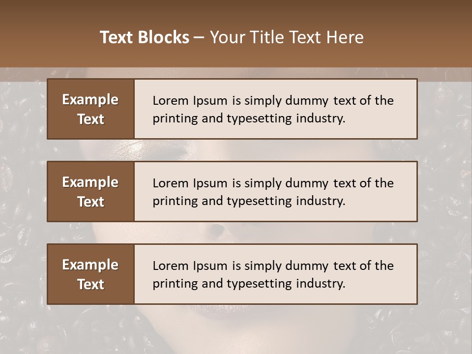 Eyes Make Up Vogue PowerPoint Template