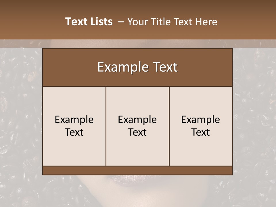 Eyes Make Up Vogue PowerPoint Template