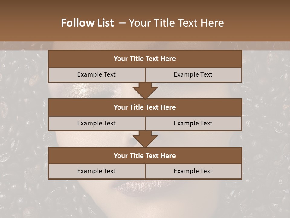 Eyes Make Up Vogue PowerPoint Template