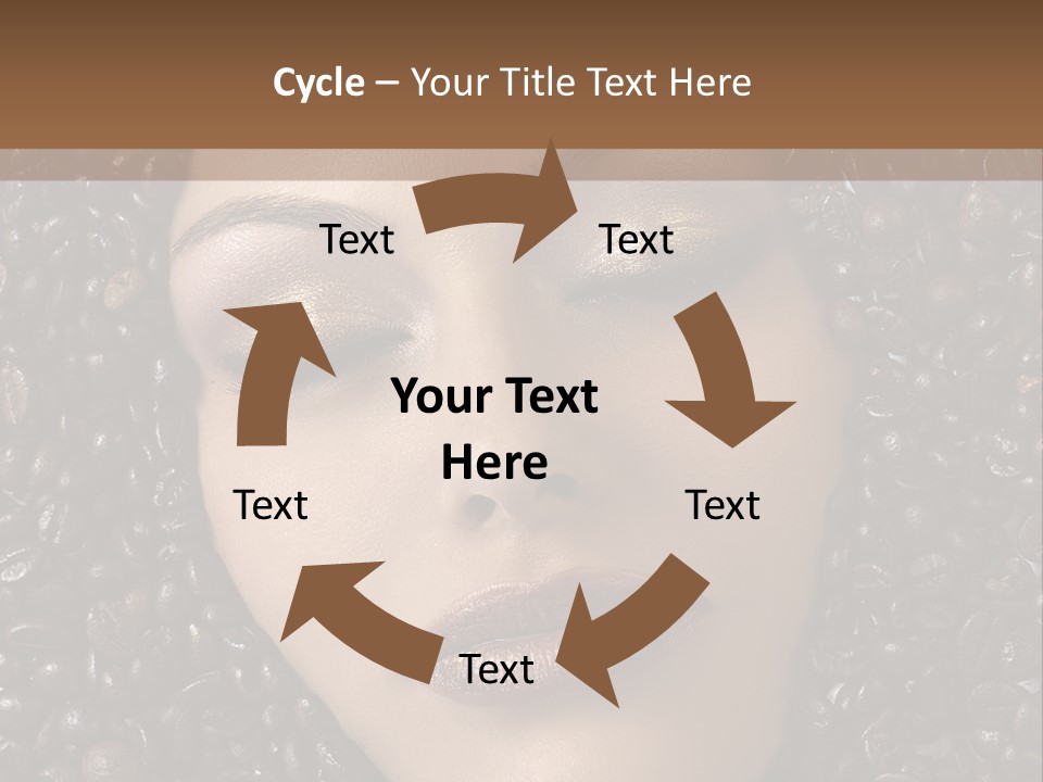 Eyes Make Up Vogue PowerPoint Template
