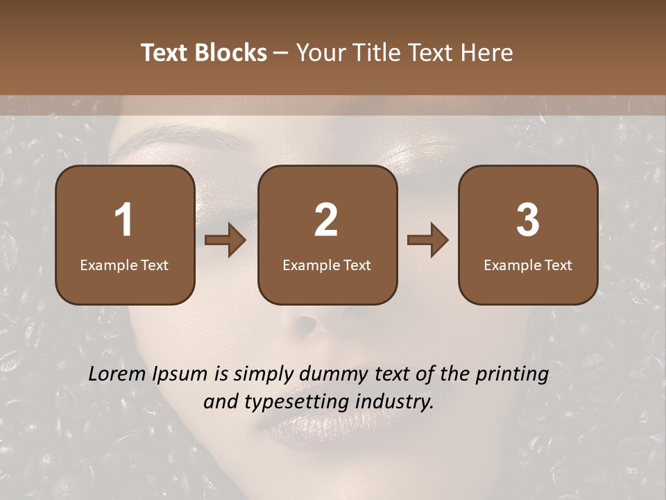 Eyes Make Up Vogue PowerPoint Template