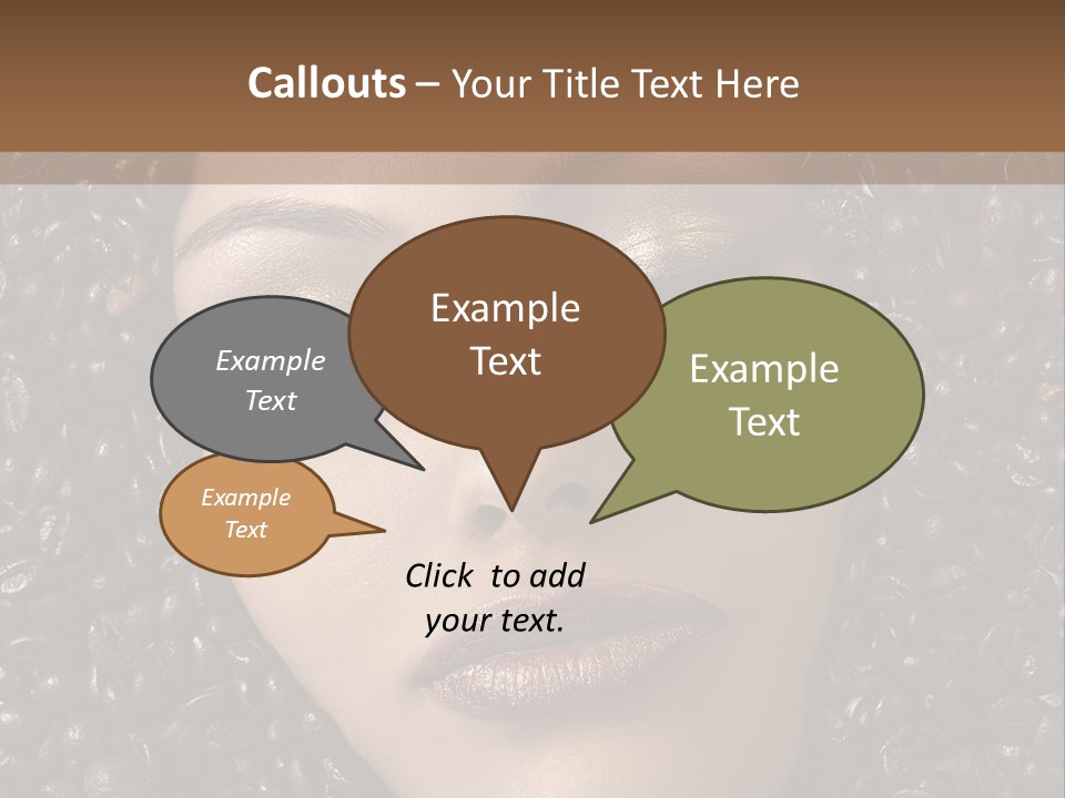 Eyes Make Up Vogue PowerPoint Template