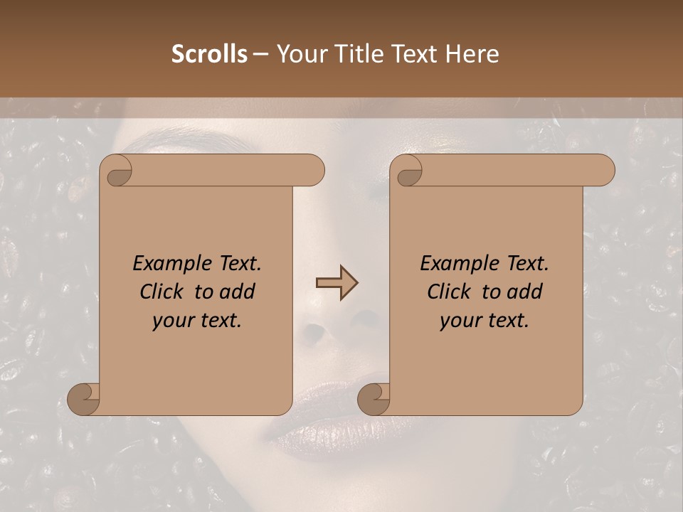 Eyes Make Up Vogue PowerPoint Template