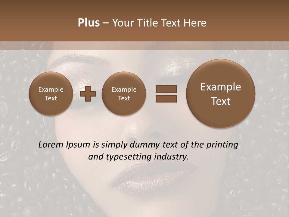 Eyes Make Up Vogue PowerPoint Template