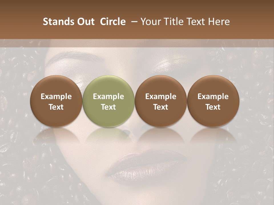 Eyes Make Up Vogue PowerPoint Template