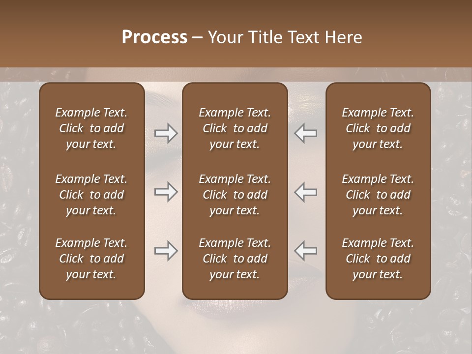 Eyes Make Up Vogue PowerPoint Template