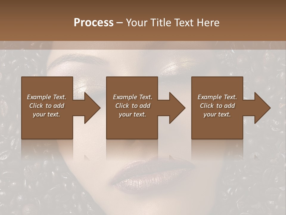 Eyes Make Up Vogue PowerPoint Template