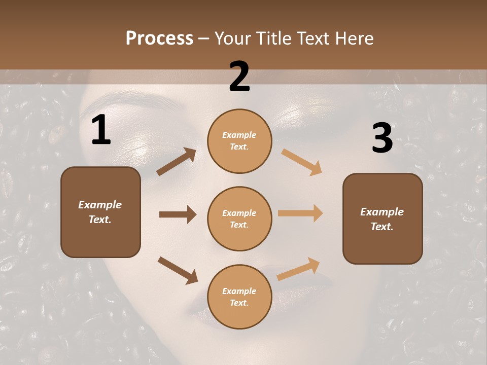 Eyes Make Up Vogue PowerPoint Template