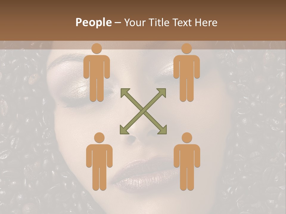 Eyes Make Up Vogue PowerPoint Template