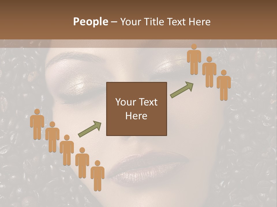 Eyes Make Up Vogue PowerPoint Template