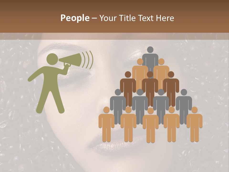 Eyes Make Up Vogue PowerPoint Template