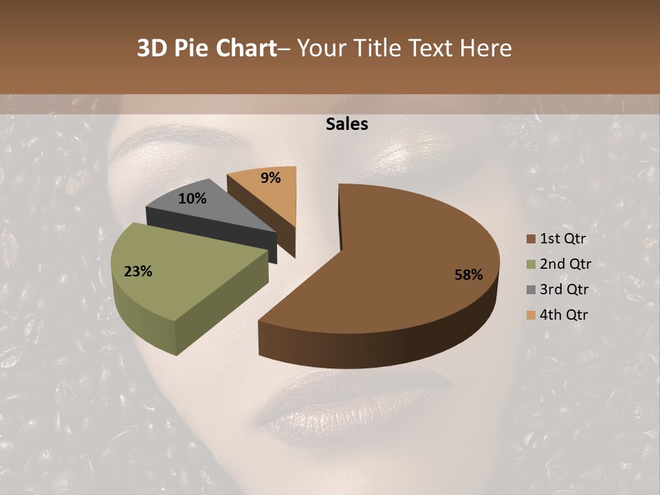 Eyes Make Up Vogue PowerPoint Template