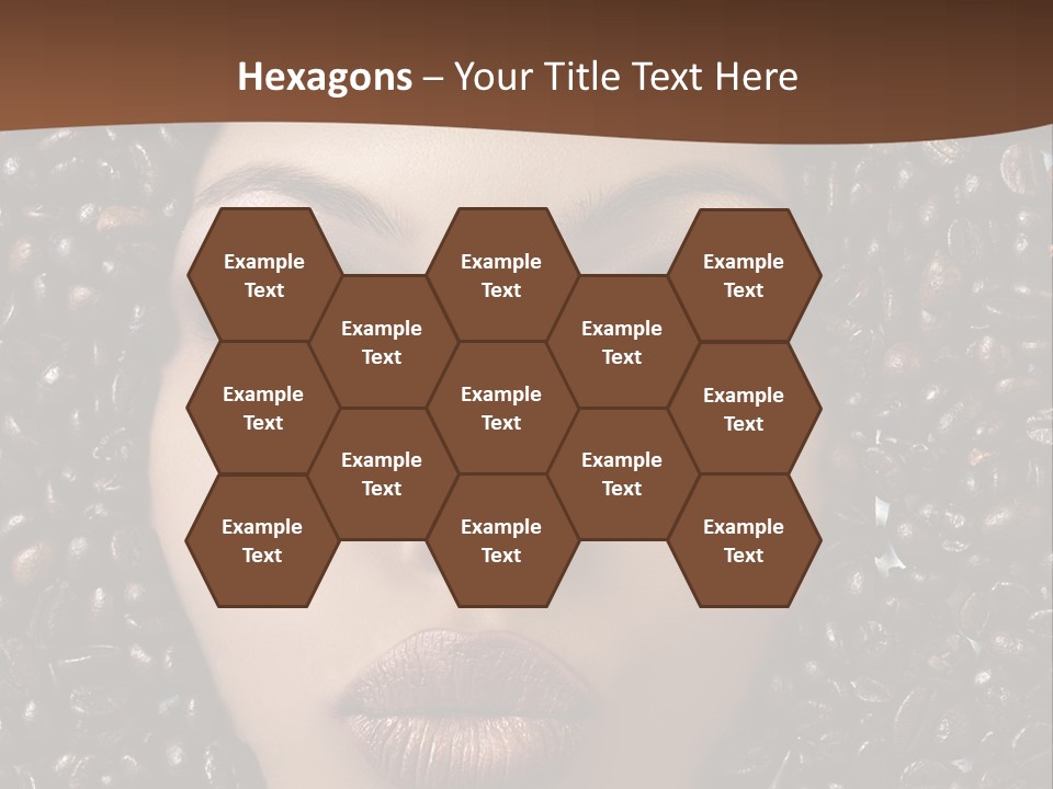 Vogue Brown Female PowerPoint Template