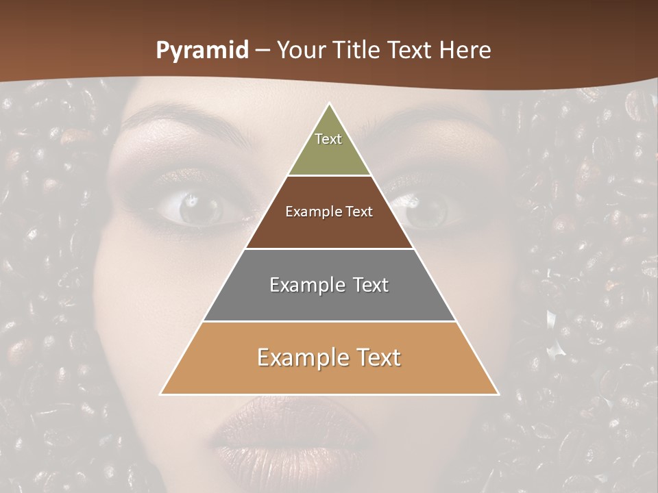 Vogue Brown Female PowerPoint Template