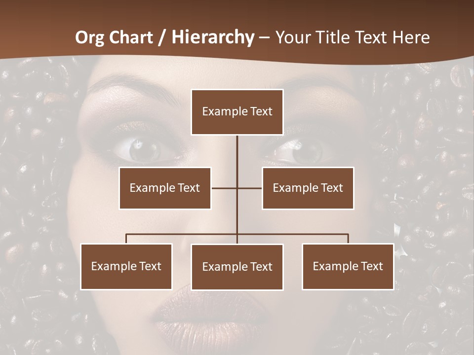 Vogue Brown Female PowerPoint Template