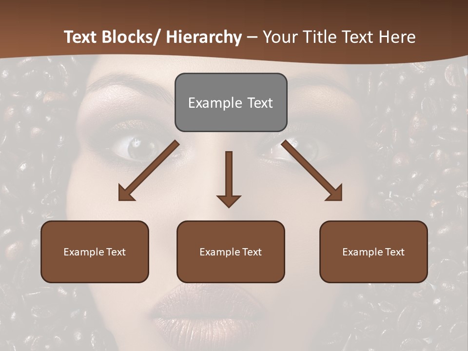 Vogue Brown Female PowerPoint Template