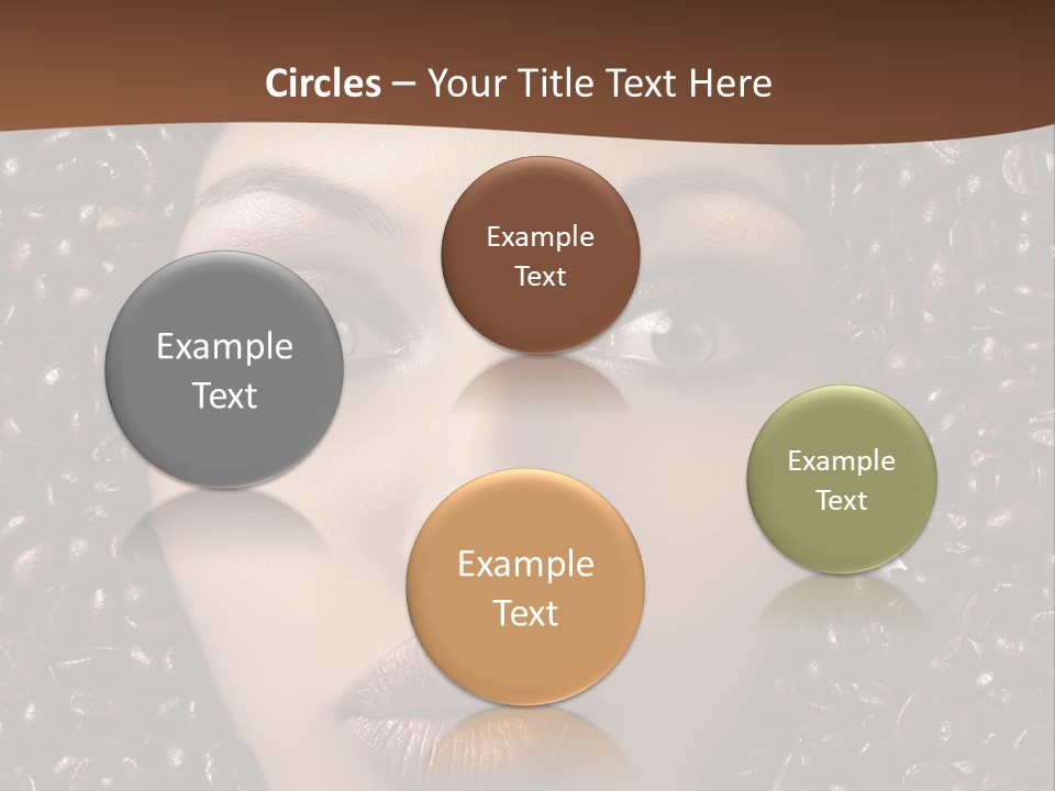 Vogue Brown Female PowerPoint Template