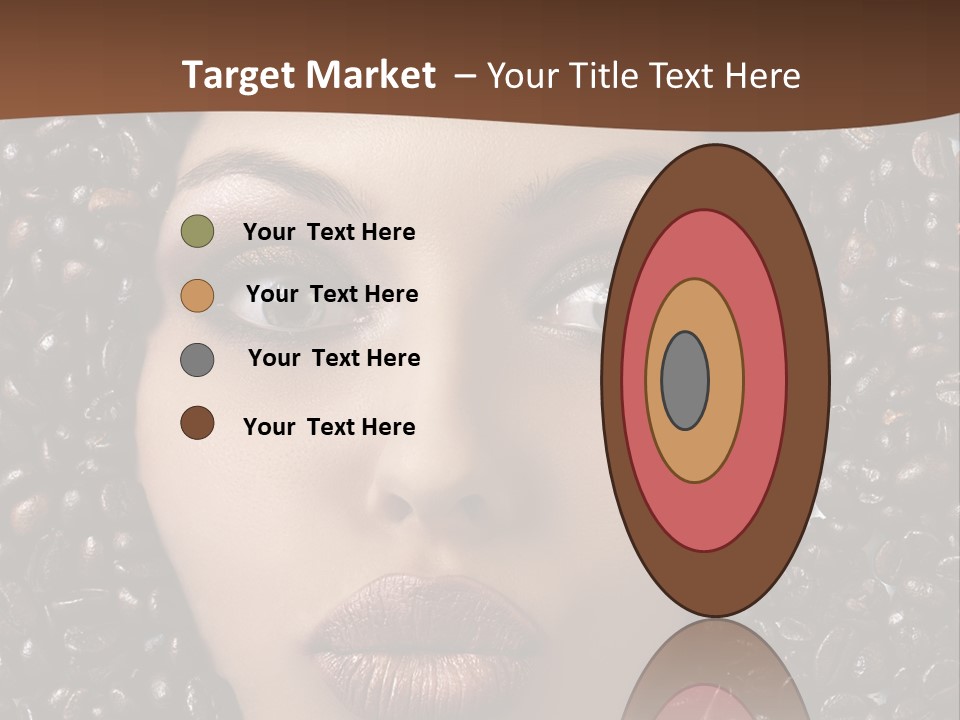 Vogue Brown Female PowerPoint Template
