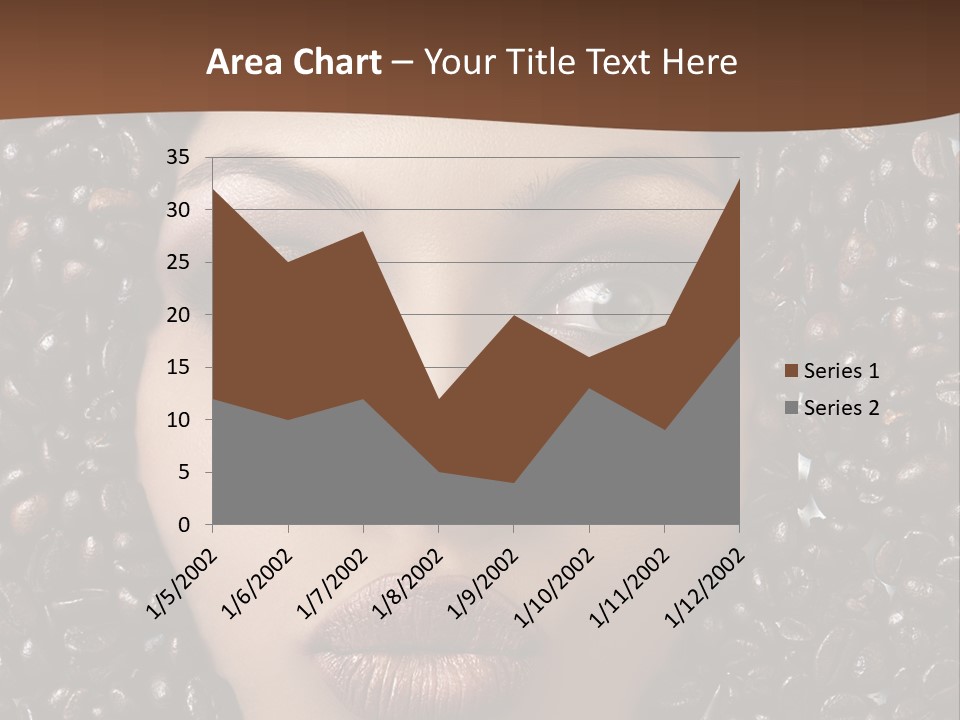 Vogue Brown Female PowerPoint Template