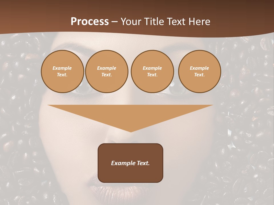 Vogue Brown Female PowerPoint Template